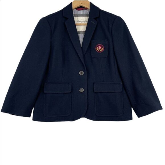 -Abercrombie & Fitch Emblem Blazer L - Picture 1 of 13